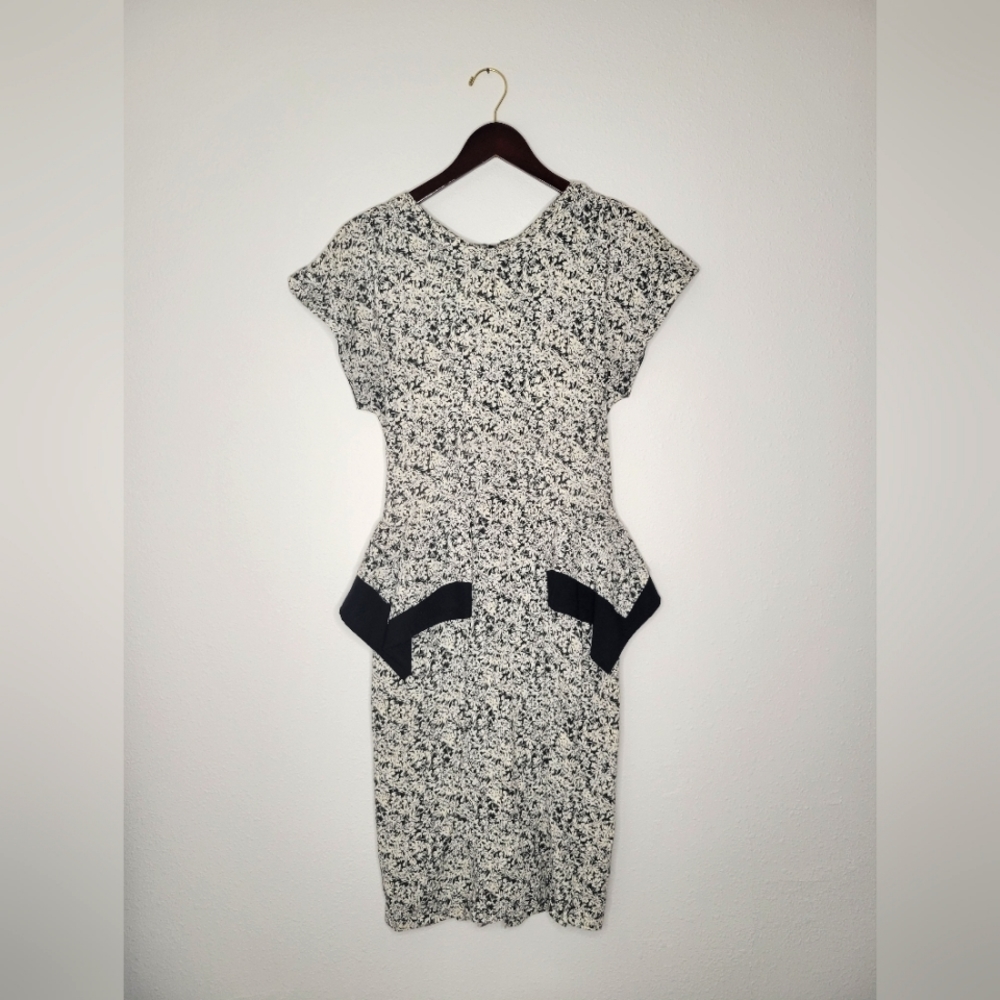 Vintage Peplum Dress